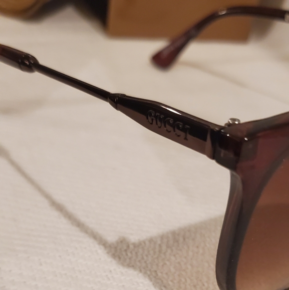 Beautiful Brown Gucci Sunglasses - Picture 15 of 15